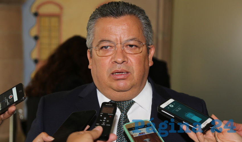 Ricardo Enrique Mor&aacute;n Faz, secretario general de Gobierno (Foto: Eddylberto Lu&eacute;vano Santill&aacute;n)