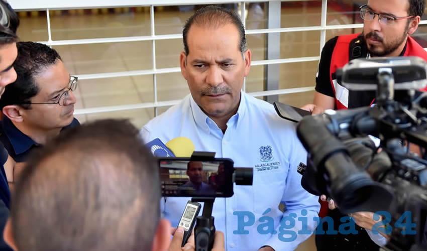Mart&iacute;n Orozco Sandoval, gobernador del Estado
