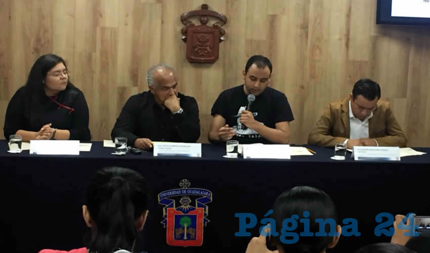 Jesús Medina Varela, líder de la FEU, lamentó el asesinato de otro estudiante de la UdeG, ocurrido el lunes pasado en la colonia Vicente Guerrero, luego de que un ratero le quitara el celular; esto ocurre a cuatro meses de que las autoridades fueron llamadas por Derechos Humanos para que cumplieran una serie de medidas que garantizaran un entorno seguro a los estudiantes/Foto: Especial