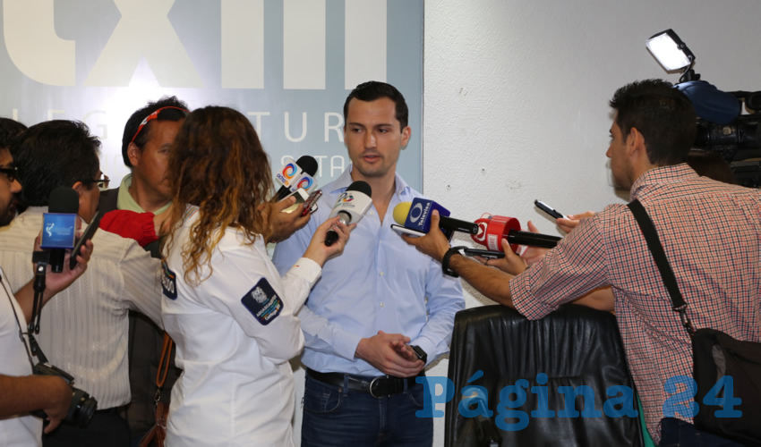 Enrique Franco Medina, diputado local (Foto: Eddylberto Luévano Santillán)