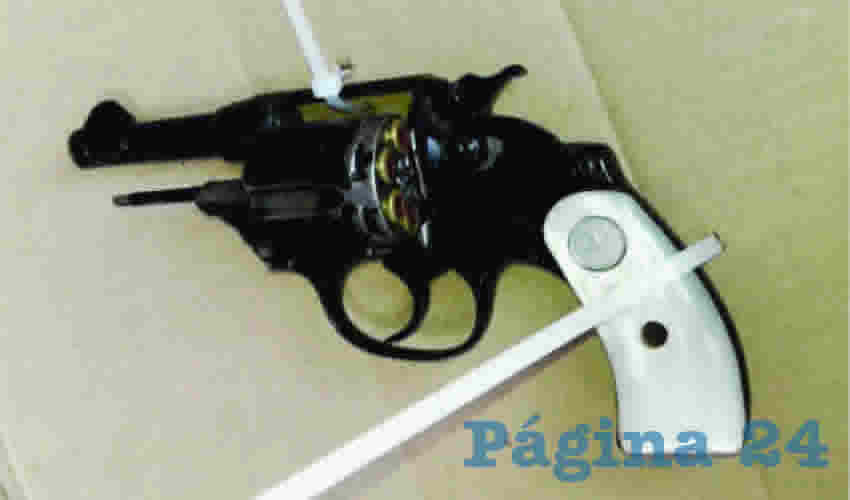 El rev&oacute;lver Colt, calibre .32