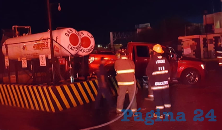 Por fortuna, no hubo fuga de combustible