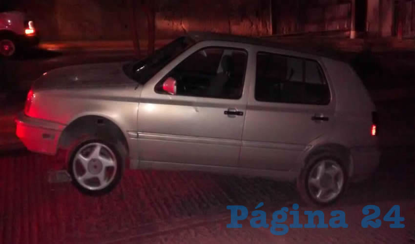 Uno de los automotores recuperados