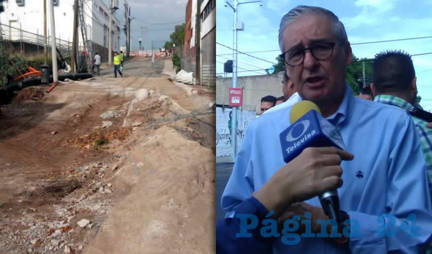 De no haber acciones de mitigación de inundaciones en la zona de Alcalde Barranquitas, como ocurre desde que iniciaron los trabajos de la L3, Enrique Ibarra amagó con multar de nuevo a la empresa constructora, pues ponen en riesgo la integridad de los habitantes/Fotos: Rafael Hernández y Elizabeth Ríos Chavarría