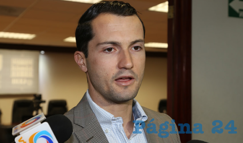 Enrique Franco Medina, diputado local (Foto: Eddylberto Luévano Santillán)