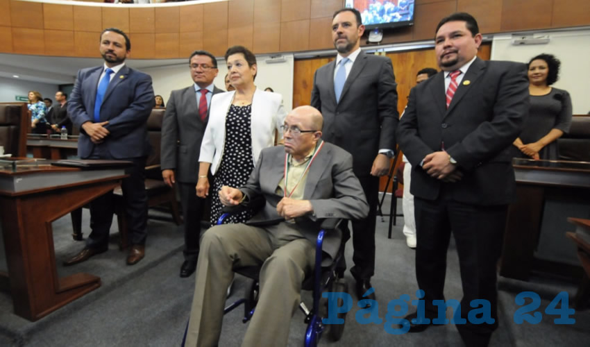 Ha sido profesor de la UAZ, y autor de diversos libros, entre los que destacan “Lecciones de derecho tributario”, “Si yo fuera diputado” y “Da comezón la etiqueta”. (Foto: Merari Martínez Castro)