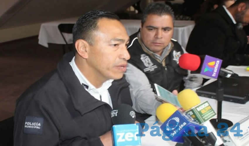 Mart&iacute;n Vega Zavala, director de la Polic&iacute;a Municipal