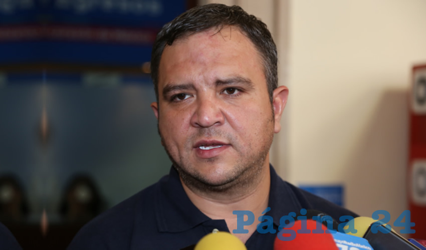 Refugio Muñoz de Luna, director general de la Comisión Ciudadana de Agua Potable y Alcantarillado del Municipio de Aguascalientes (Foto: Eddylberto Luévano Santillán)