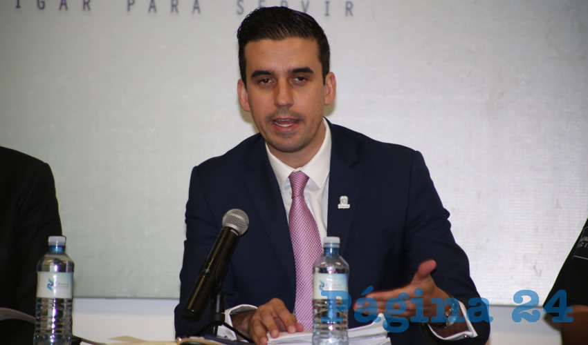 Oziel Alejandro Guerrero de Anda, subsecretario de Asuntos Jur&iacute;dicos de la Seggob (Foto: Eddylberto Lu&eacute;vano Santill&aacute;n)