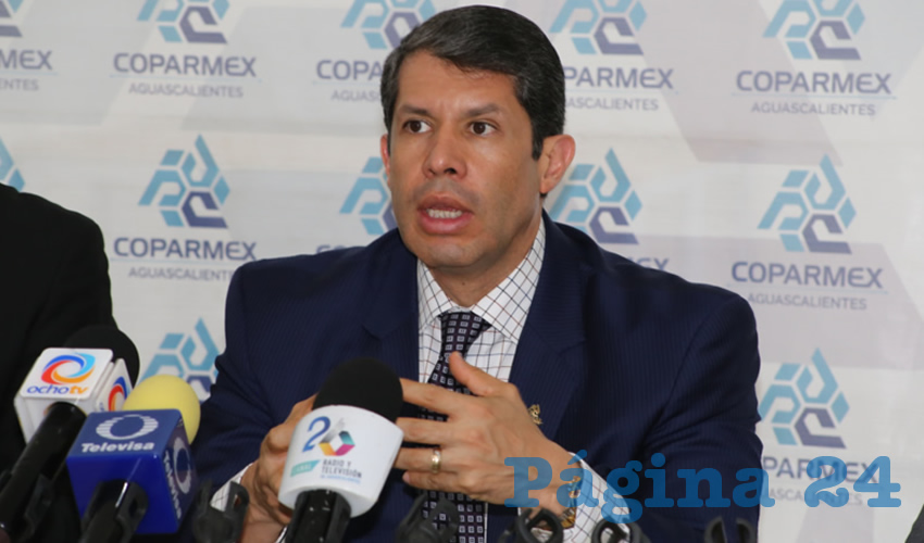 Ra&uacute;l Gonz&aacute;lez Alonso, presidente estatal de Coparmex