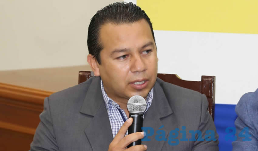 Óscar Monreal Dávila, director general del DIF Municipal (Foto: Eddylberto Luévano Santillán)