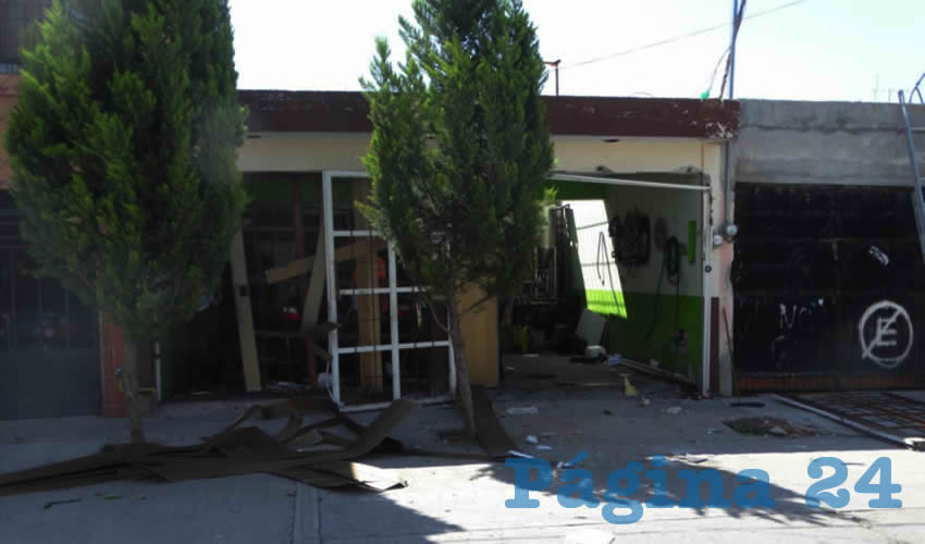 El percance ocurrió en la vivienda situada en calle Antonio Hernández Gallegos 428