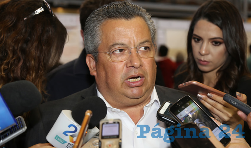 Ricardo Enrique Mor&aacute;n Faz, secretario general de Gobierno (Foto: Eddylberto Lu&eacute;vano Santill&aacute;n)