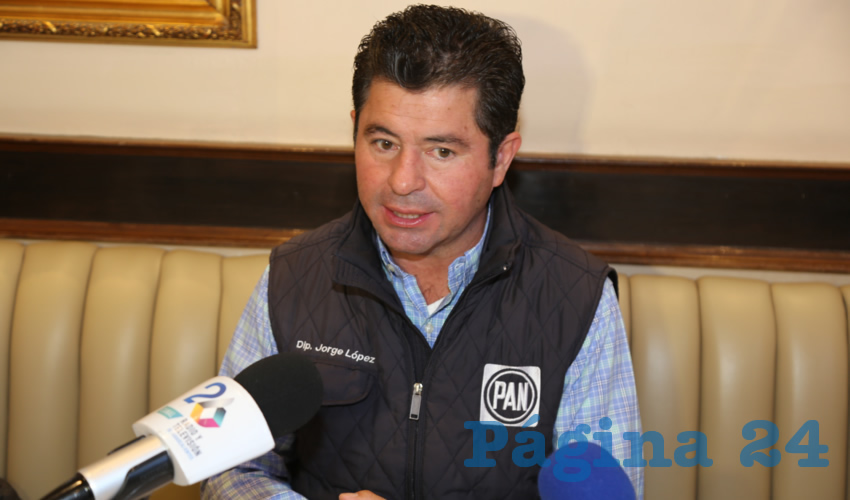 Jorge L&oacute;pez Mart&iacute;n, diputado federal