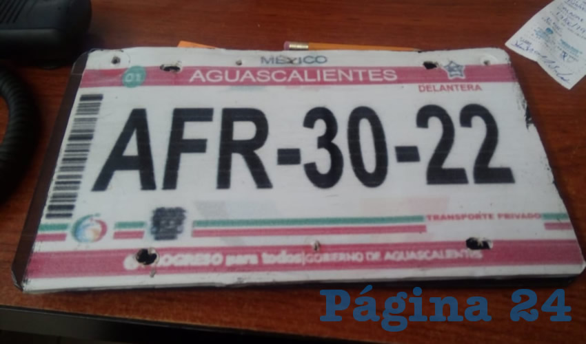 Una de las dos láminas falsificadas por Alfonso “N” “N”