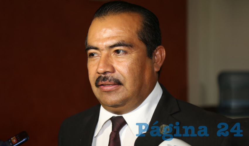 Alejandro Mendoza Villalobos, diputado local (Foto: Eddylberto Luévano Santillán)