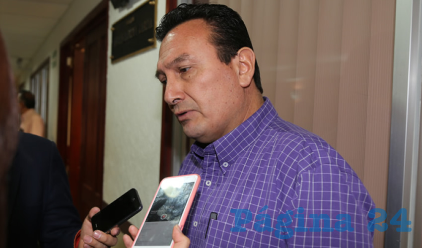 Jes&uacute;s Morquecho Valdez, presidente estatal del Partido Encuentro Social (Foto: Eddylberto Lu&eacute;vano Santill&aacute;n)