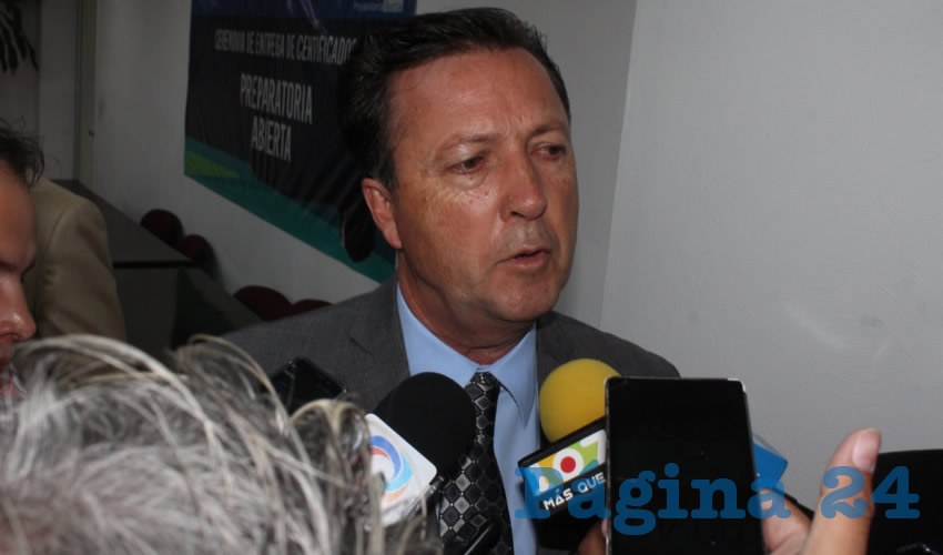 Ra&uacute;l Silva Perezchica, director del Instituto de Educaci&oacute;n de Aguascalientes