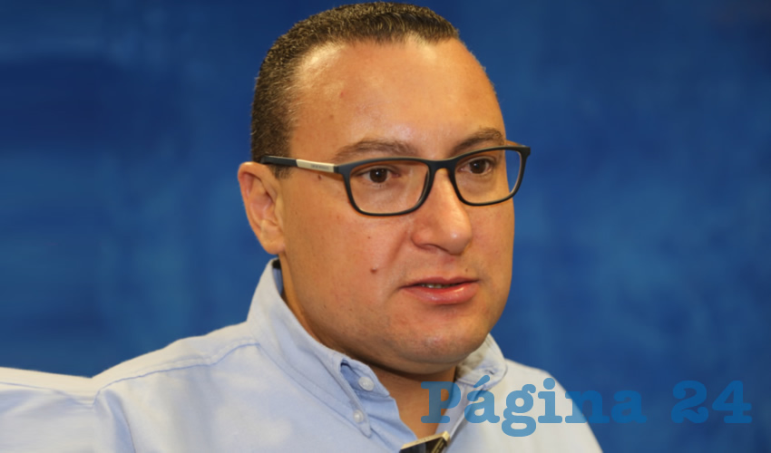 Paulo Gonzalo Mart&iacute;nez L&oacute;pez, presidente del CDE del PAN en Aguascalientes