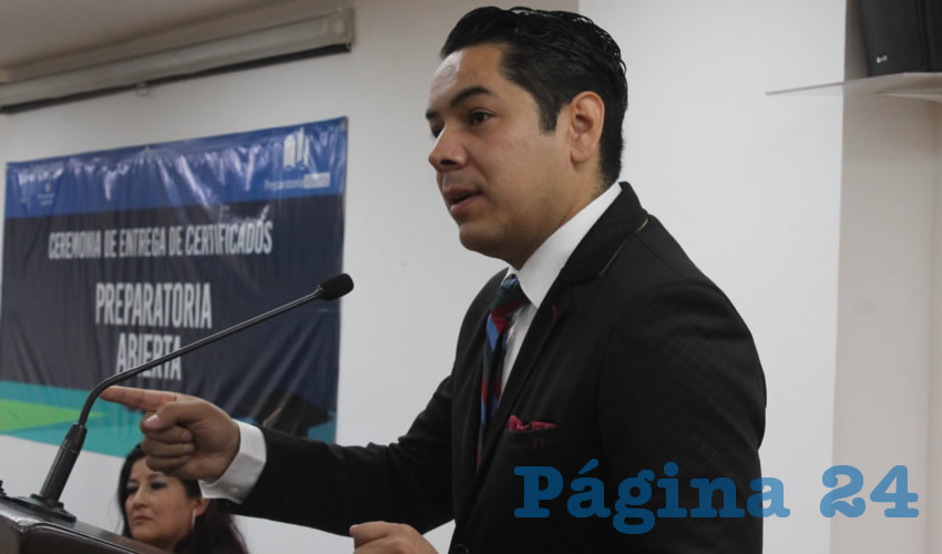 Noé García Gómez, subdirector de Educación Media del IEA