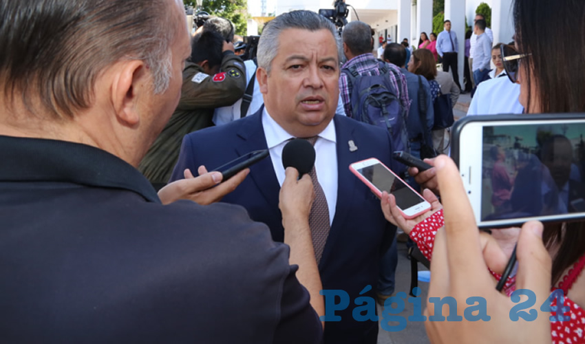 Ricardo Enrique Mor&aacute;n Faz, secretario general de Gobierno (Foto: Eddylberto Lu&eacute;vano Santill&aacute;n)