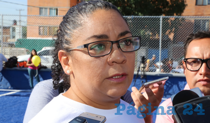 Hazel Montejano García, presidenta de la Comisión Permanente de Educación Juventud y Deportes (Foto: Eddylberto Luévano Santillán)
