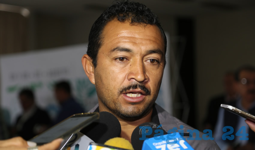 Armado Garc&iacute;a G&oacute;mez, Presidente de Porcicultores de Aguascalientes (Foto: Eddylberto Lu&eacute;vano Santill&aacute;n)