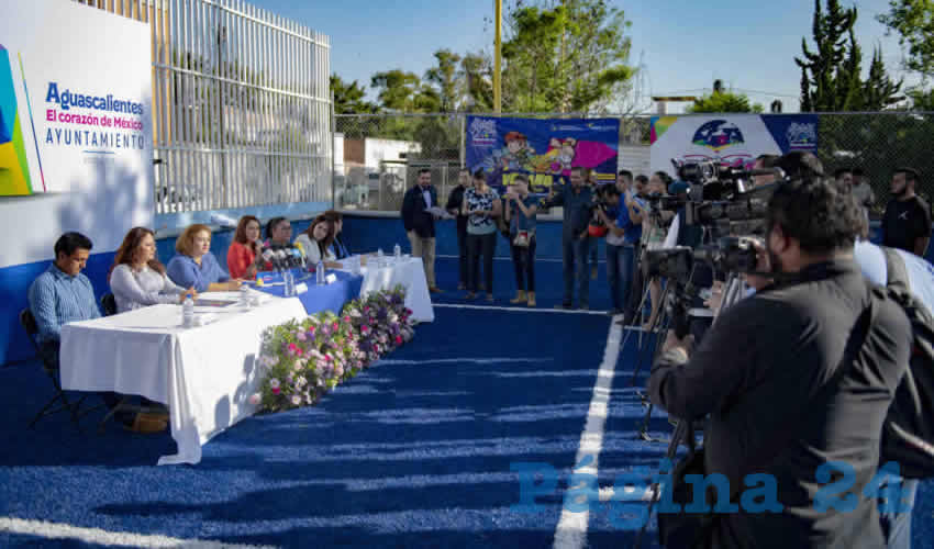 Para la alcaldesa de Aguascalientes, la recuperaci&oacute;n y rehabilitaci&oacute;n de lugares de esparcimiento para los ni&ntilde;os y ni&ntilde;as es muy importante