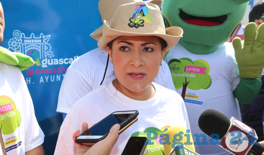 Tere Jim&eacute;nez Esquivel, alcaldesa de Aguascalientes (Foto: Eddylberto Lu&eacute;vano Santill&aacute;n)