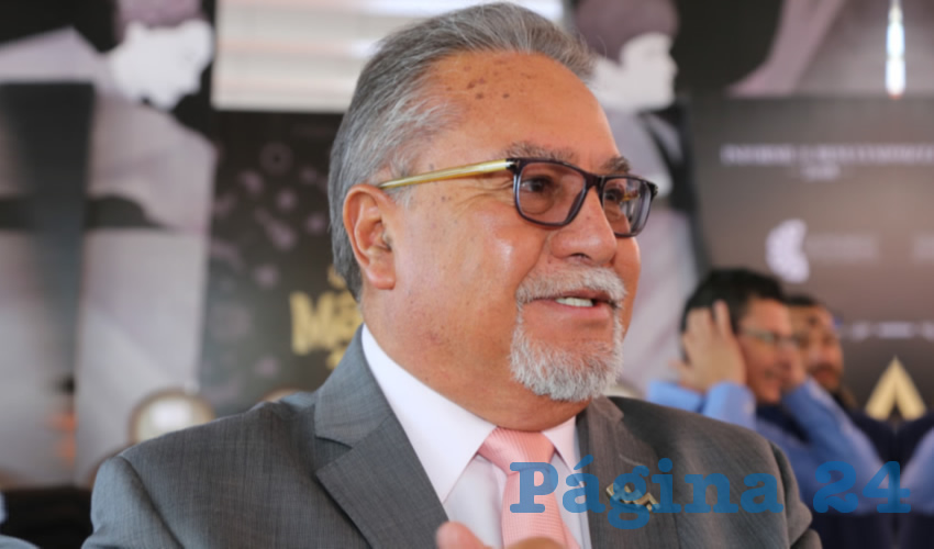 Pedro Gutiérrez Romo, presidente del CCEA (Foto: Eddylberto Luévano Santillán)