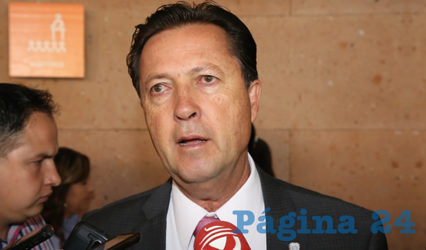 Raúl Silva Perezchica, director general del Instituto de Educación de Aguascalientes (Foto: Eddylberto Luévano Santillán)