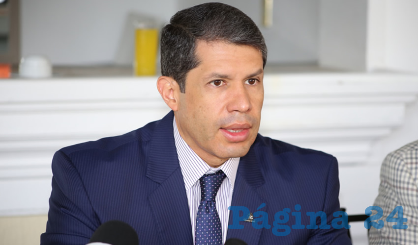 Ra&uacute;l Gonz&aacute;lez Alonso, presidente de la Coparmex en Aguascalientes