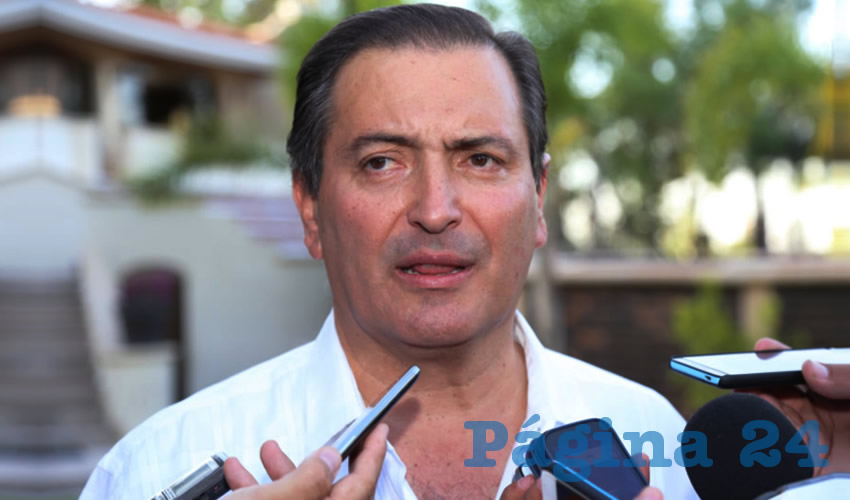 Luis Armando Reynoso Femat, exgobernador de Aguascalientes