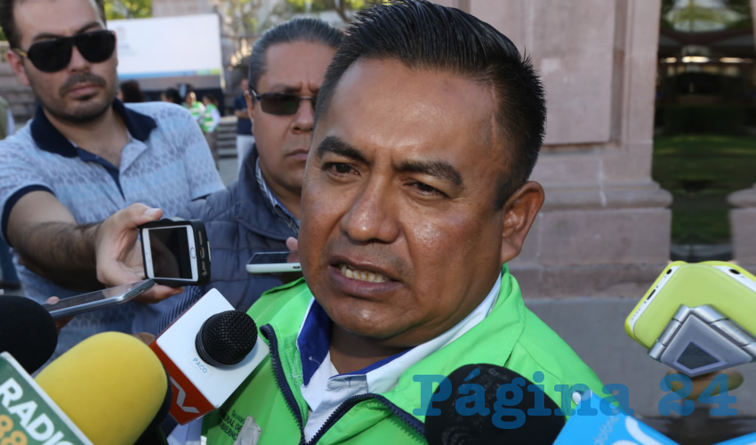 Miguel Olgu&iacute;n Olmedo, director operativo de Protecci&oacute;n Civil Estatal
