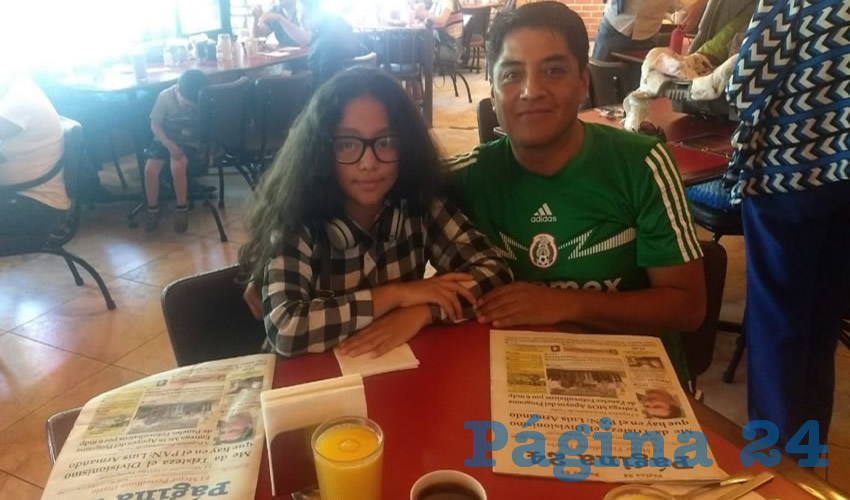 En el restaurante Las Antorchas almorzaron Danna Sof&iacute;a Allende Garc&iacute;a y Fernando Allende