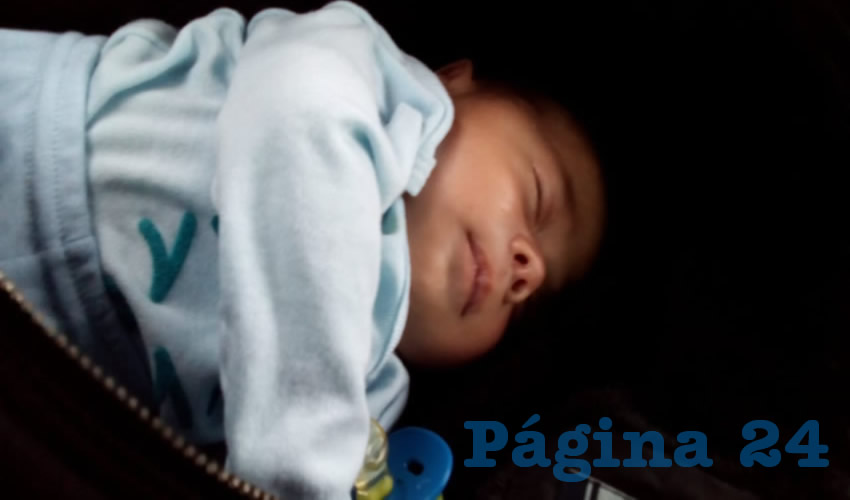 El peque&ntilde;o, por fortuna, goza de cabal salud