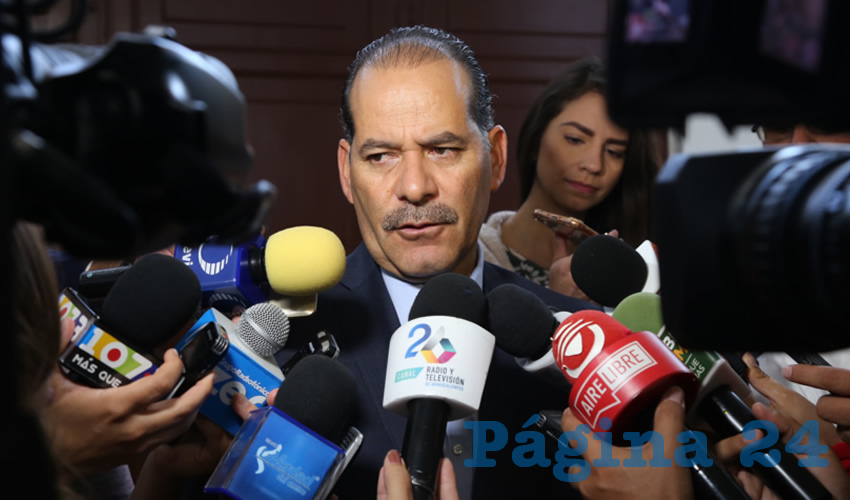 Martín Orozco Sandoval, gobernador del Estado (Foto: Eddylberto Luévano Santillán)