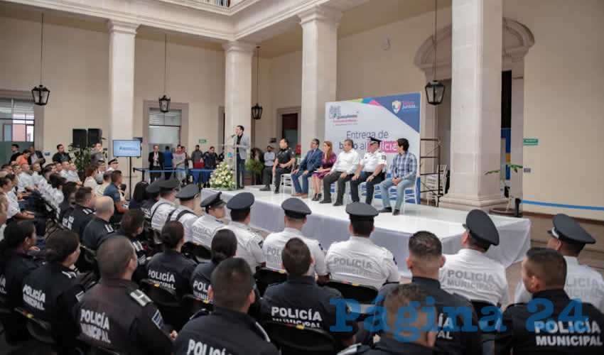 La alcaldesa hizo un llamado a la ciudadanía para sumarse al esfuerzo por la seguridad mediante la denuncia
