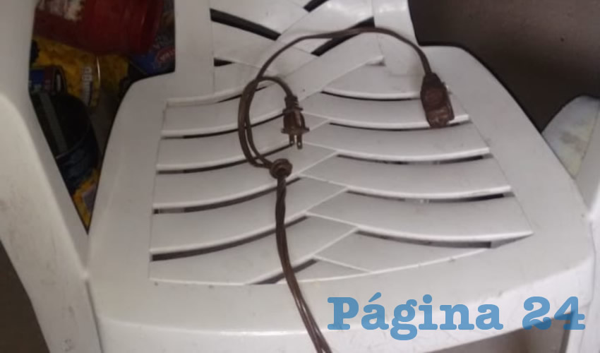 Con esta extensi&oacute;n se colg&oacute; del cuello Jos&eacute; Manuel &ldquo;N&rdquo; &ldquo;N&rdquo;