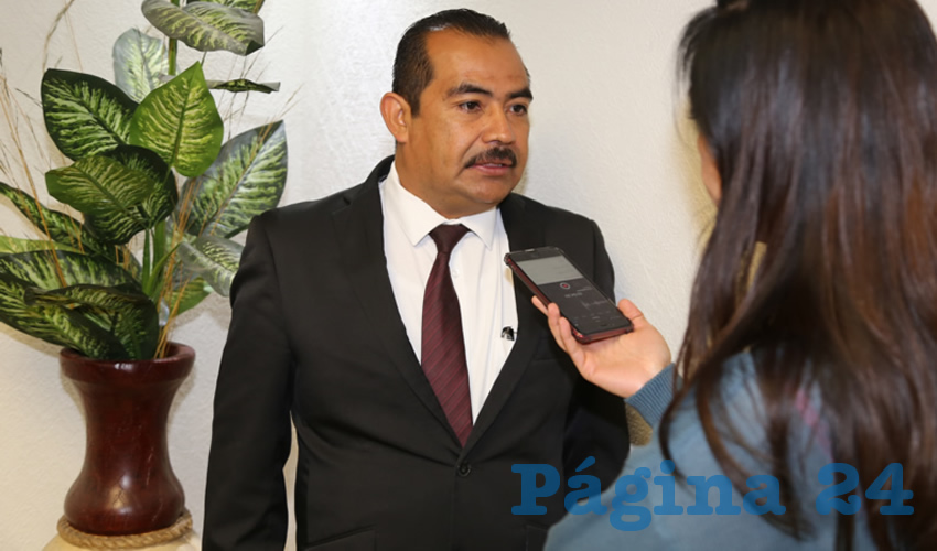 Alejandro Mendoza Villalobos, legislador local (Foto: Eddylberto Lu&eacute;vano Santill&aacute;n)