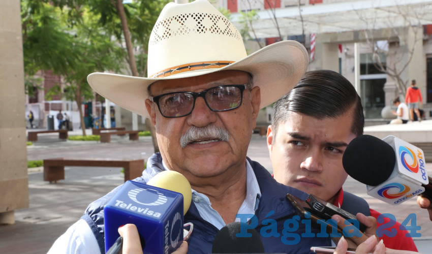 Rubén Ángel Berumen de la Cerda, presidente estatal de la Canaco (Foto: Eddylberto Luévano Santillán)