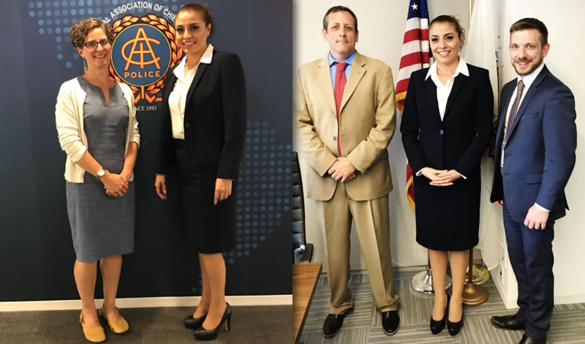 Funcionarios de la Vice Fiscalía de Jurídica y de Servicios a la Justicia y del Centro de Justicia para Mujeres realizan visita a Estados Unidos