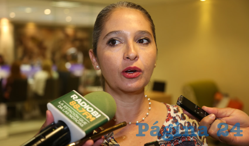 Karla Martorell Moya, presidenta de la asociación Mujeres Empresarias Mexicanas (Memac) (Foto: Eddylberto Luévano Santillán)
