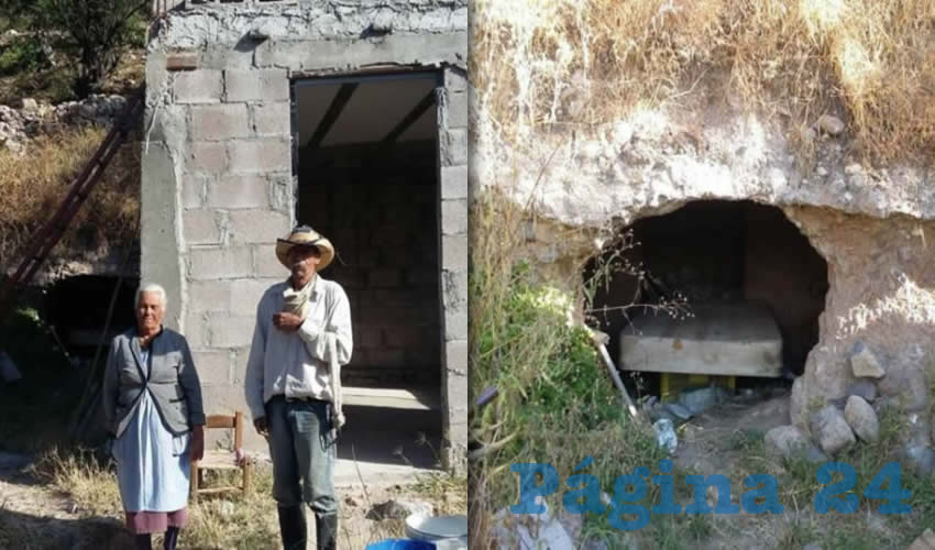 Gente vive en cuevas, en Calvillo