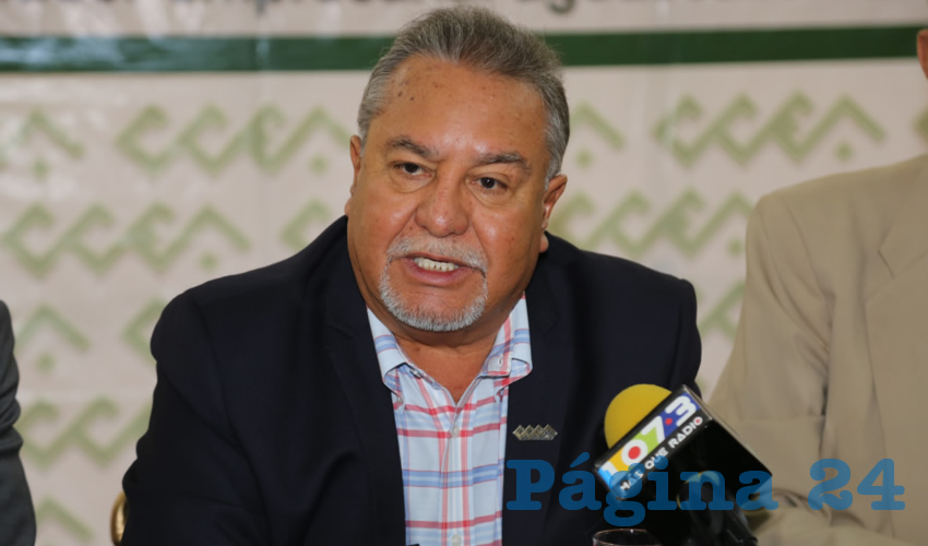 Pedro Guti&eacute;rrez Romo, presidente del Consejo Coordinador Empresarial de Aguascalientes (Foto: Eddylberto Lu&eacute;vano Santill&aacute;n)