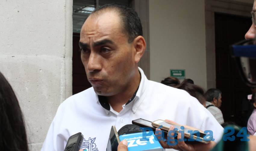 Jes&uacute;s Adri&aacute;n Castillo Serna, secretario de Desarrollo Urbano (Foto: Eddylberto Luevano Santill&aacute;n)