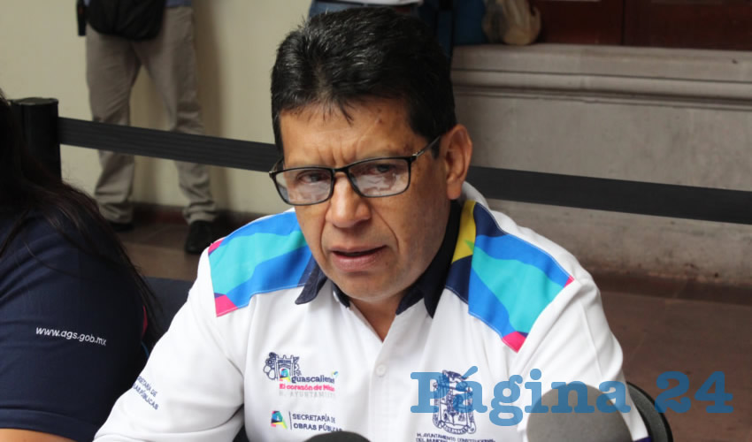 Marco Antonio Licon D&aacute;vila, secretario de Obras P&uacute;blicas