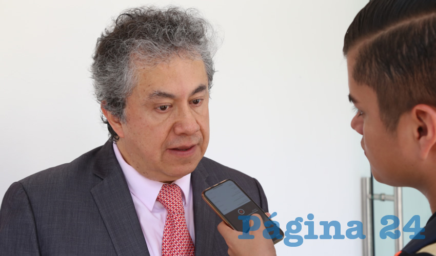 Eduardo David Poletti Vázquez, presidente de la Sociedad Dermatológica de Aguascalientes