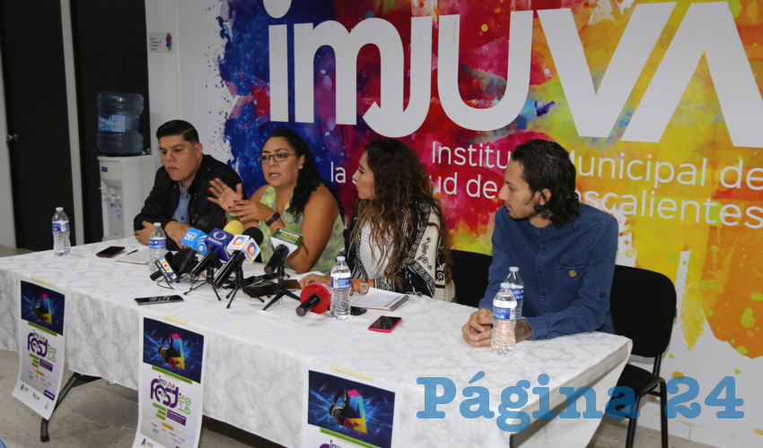Presentación del IMJUVAfest 2018 (Foto: Eddylberto Luévano Santillán)
