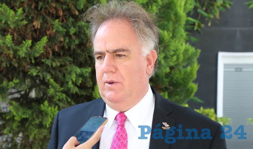 Gabriel Montes Narváez, coordinador general de la Asociación Nacional de Médicos Generales y Familiares (Foto: Eddylberto Luévano Santillán)